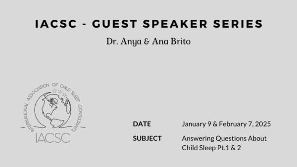 Answering Questions About Child Sleep - Dr. Anya & Ana Brito